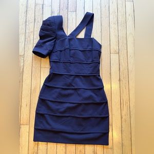 Black Halo Dress Purple
